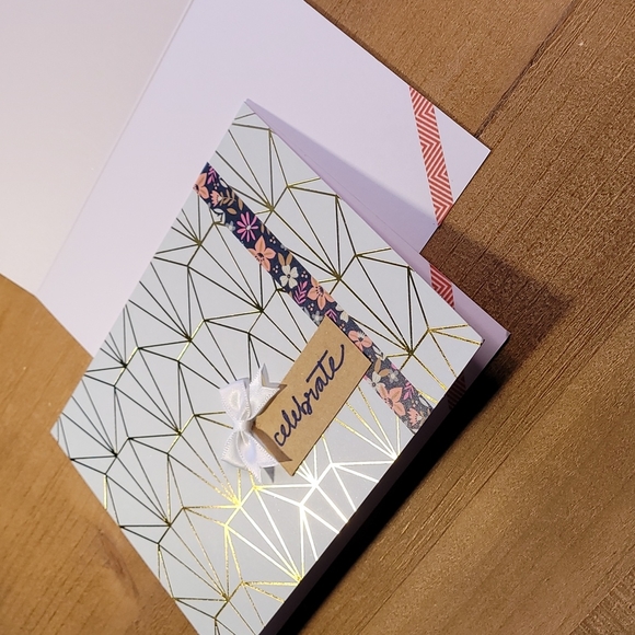 ×5 Variety Foiled Handmade Cards - Picture 2 of 7